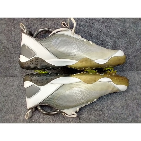 FootJoy Freestyle Mens Golf Shoes White Grey Spiked 57345 Size 8.5 M main image 4